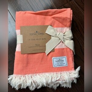 Jillybox Tofino Towel Co. Striped Turkish Throw
